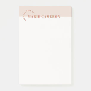 Post-it® Notes postales Pastel simple - Brown