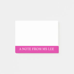 Post-it® Notes postales personnalisées