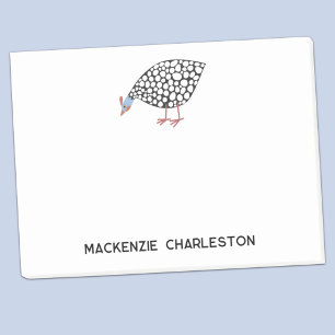 Post-it® Notes postales personnalisées de Guinée Fowl