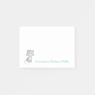 Post-it® Notes postales personnalisées Kitten