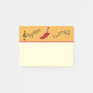 Post-it® Notes pour une danseuse flamenco