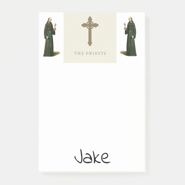 Post-it Notes Prêtres (Devant)