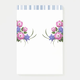 Post-it Notes Rayure Floral