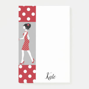 Post-it Notes Rouge à pois