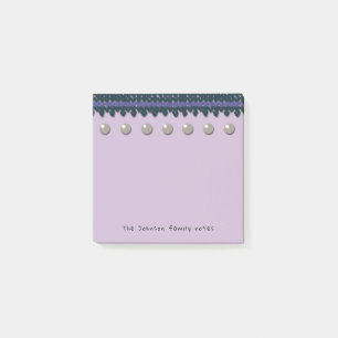 Post-it® Notes saisonnières de famille avec le texte et la