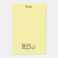 Post-It Notes Sauvez les Abeilles