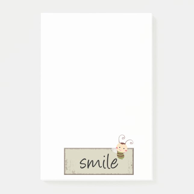 Post-it Notes Sourire Bourdon (Devant)