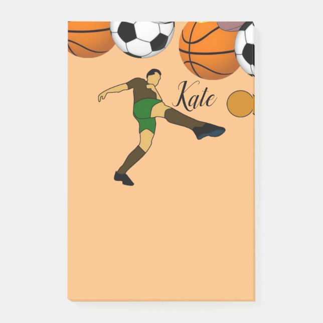 Post-it Notes Sports (Devant)