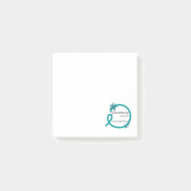 Post-it® Notes sur la sensibilisation à la sclérodermie (Devant)