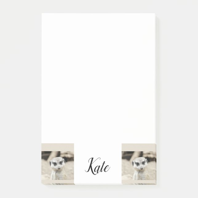 Post-it Notes Suricate (Devant)