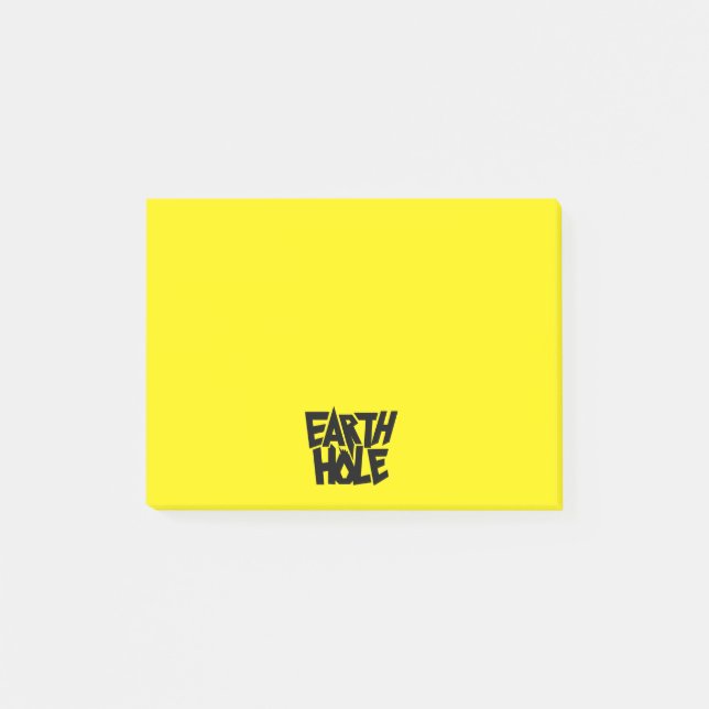 Post-It notes trou de terre (Devant)