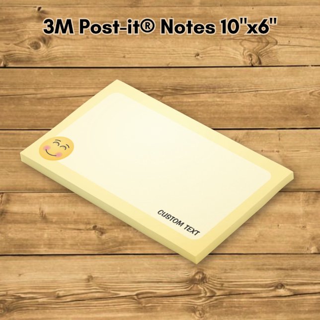 Post-it Notes Visage Souriant avec des Yeux Sourir (Créateur téléchargé)