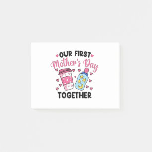 Post-it® Notre première fête des mères ensemble Mariages de