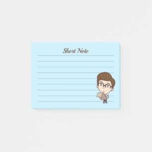 Post-it® Notule d'homme d'affaires