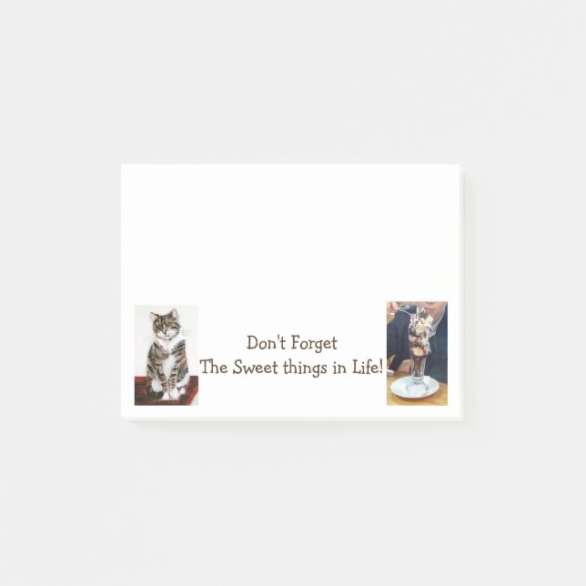 Post-it® N'oubliez pas le Modèle photo (Devant)