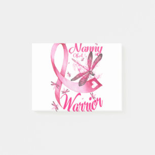 Post-it® Nounou D'Un Guerrier Dragonfly Cancer Du Sein