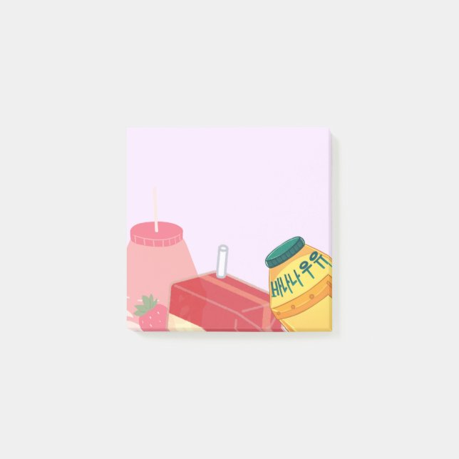 Post-it® Nourriture asiatique 10 pense-bêtes (Devant)