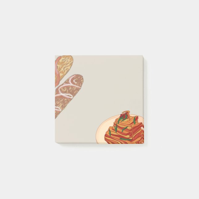 Post-it® Nourriture Asiatique 16 Post-Its (Devant)