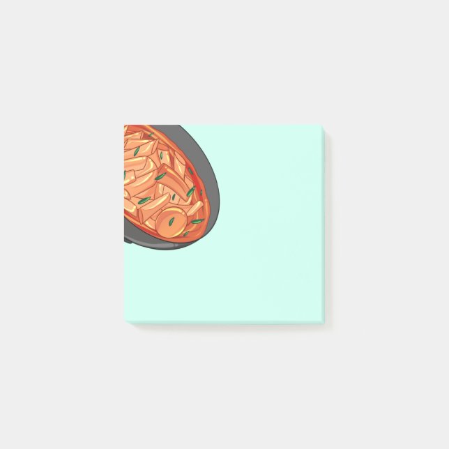Post-it® Nourriture Asiatique 6 Post-Its (Devant)