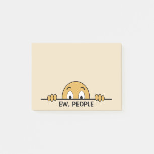 Post-it® Nouveaux gens drôle Brown