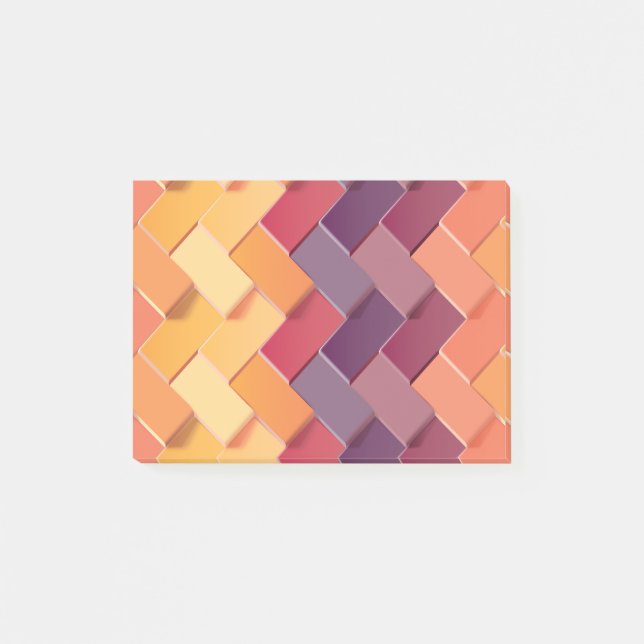 Post-it® Nouvelle création de Motif 4 (Devant)