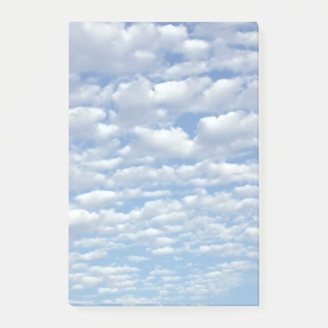 Post-it® Nuages de Puffy sur le magnifique ciel bleu (Devant)