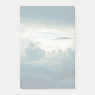 Post-it® Nuages Fluffeux Foncé Vue aérienne