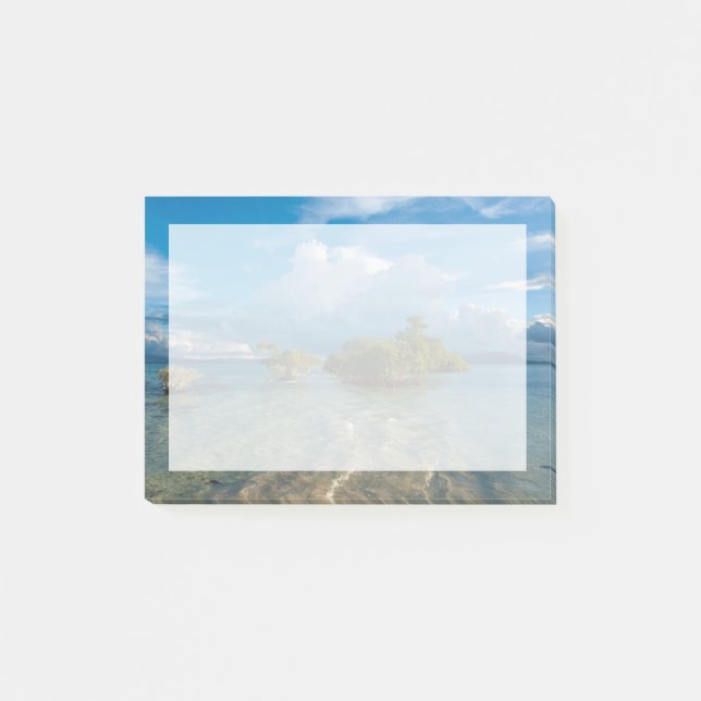 Post-it® Nuages sur la lagune de Marovo (Devant)