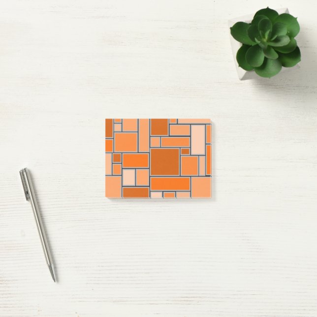 Post-it® Nuances d'orange (Bureau)