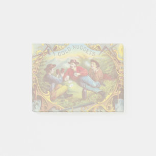 Post-it® Nuggets d'or Antique Étiquette Cigar