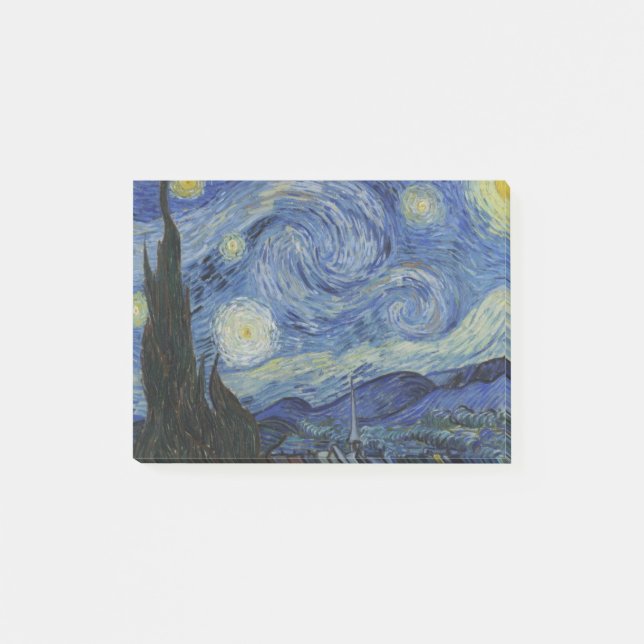 Post-it® Nuit étoilée par Vincent Van Gogh (Devant)