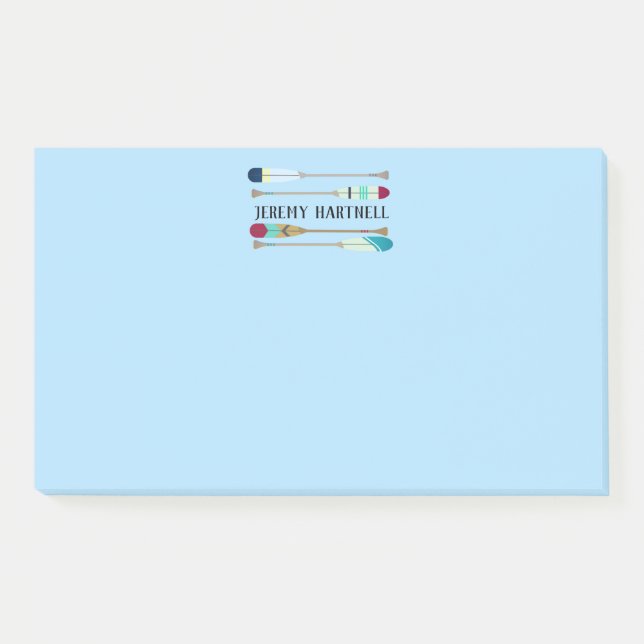 Post-it® Oars de style vintage (Devant)
