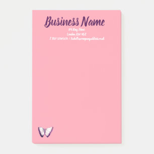 Post-it® Objets marketing d'affaires personnalisés rose