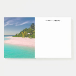 Post-it® Océan aigue-marine Plage tropicale Scénique