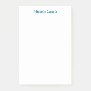 Post-it® Ocean Blue & White Professionnel Unique Classique