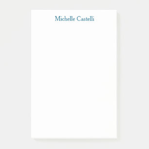 Post-it® Ocean Blue & White Professionnel Unique Classique