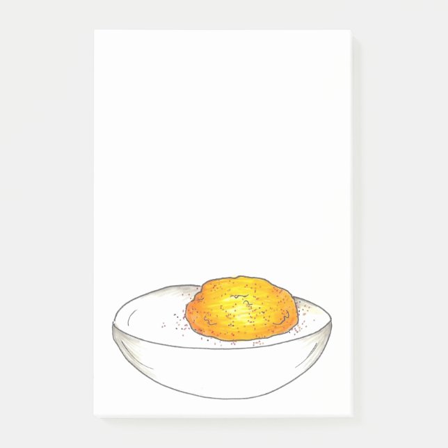 Post-it® Oeufs Dévastés Aliments Pique-Nique Poster Son Ali (Devant)