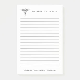 Post-it® Office Customizable Lined de docteur