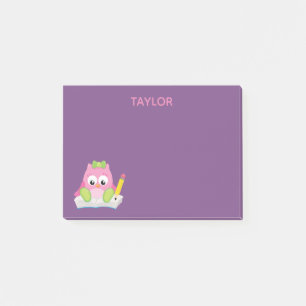 Post-it® Oh chouette hibou rose