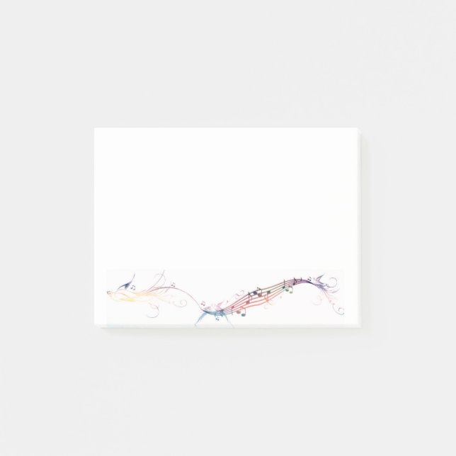 Post-it® oiseau chanteur (Devant)