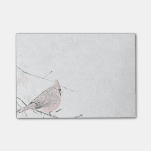 Post-it® Oiseau de neige
