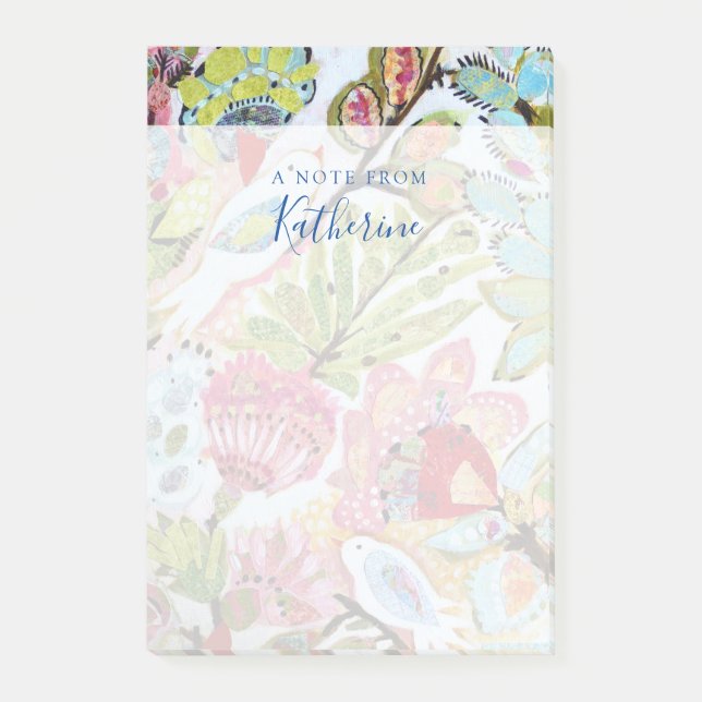 Post-it® Oiseaux en papier II (Devant)