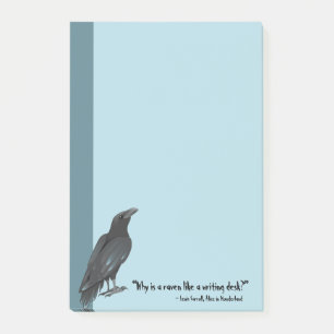 Post-it® Oiseaux noirs Le Corbeau