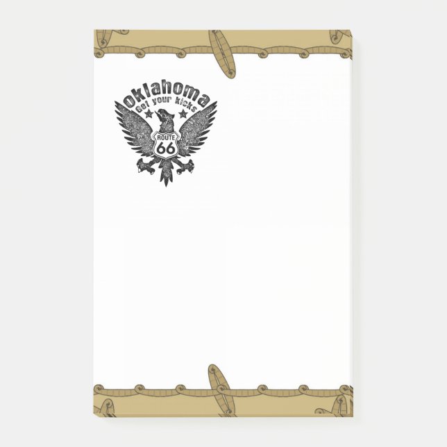 Post-it® Oklahoma Prenez vos pieds (Devant)