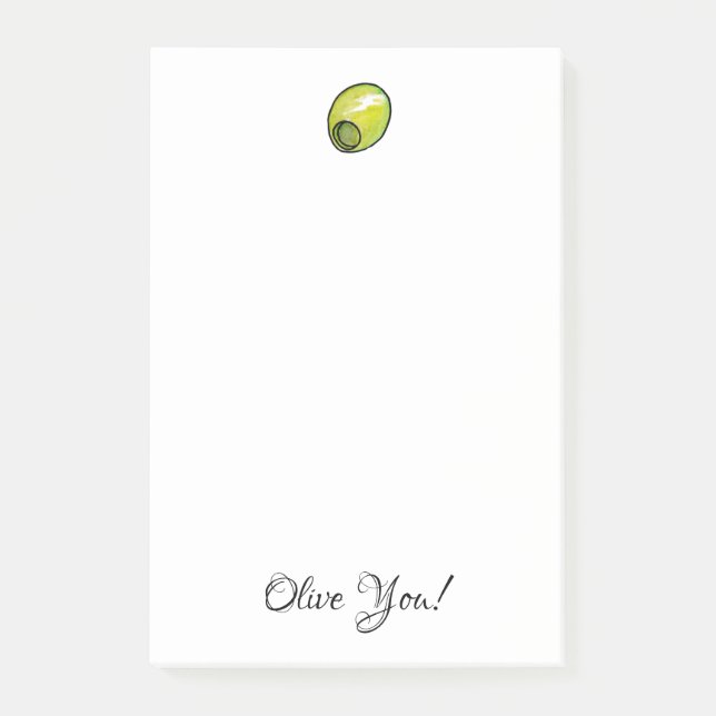Post-it® Olive (Devant)