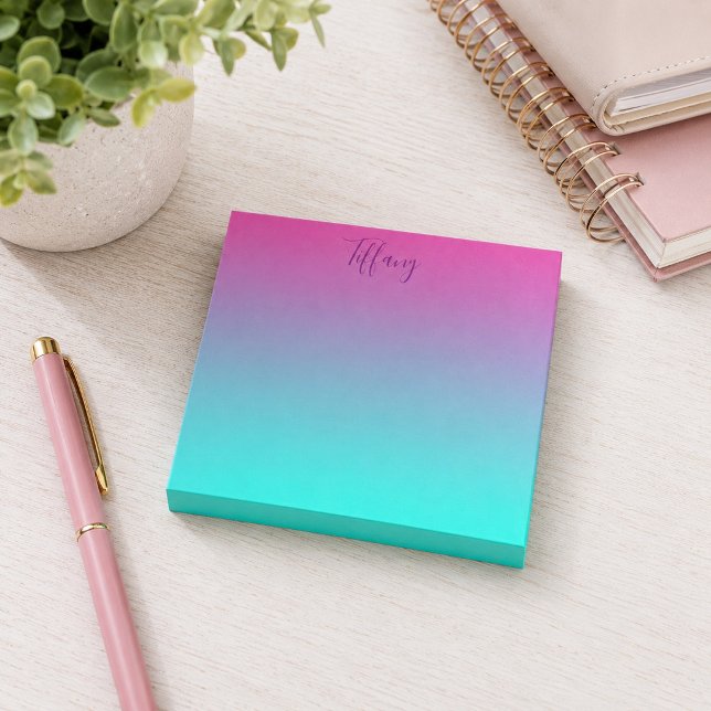 Post-it® Ombre chic (Créateur téléchargé)