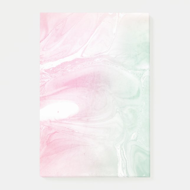 Post-it® Ombre de menthe rose coton (Devant)