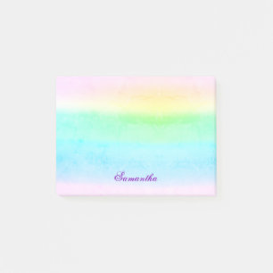 Post-it® Ombre Grunge Pastel Green Post-It Notes