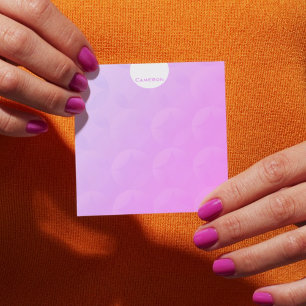 Post-it® Ombre rose et violet design ambiant