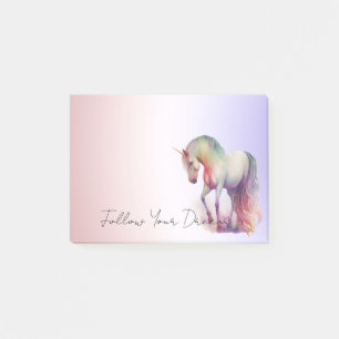 Post-it® Ombre Unicorne magique violet